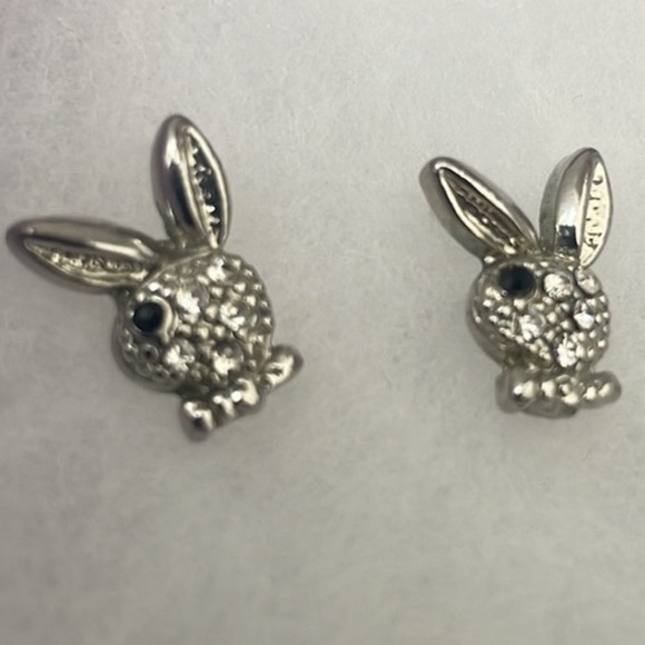 Playboy Bunny Earrings - Picture 1 of 9